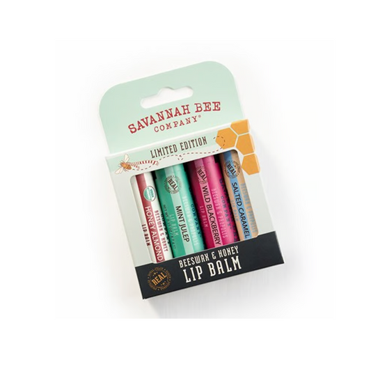 Savannah Bee - Lip Balm Limited Edition - 4 Pack - Findlay Rowe Designs
