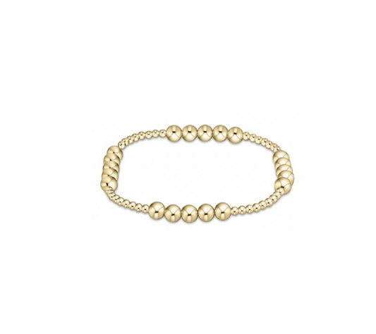 Enewton - Classic Blissful Pattern Bracelet 2.5mm- 5mm Gold - Findlay Rowe Designs