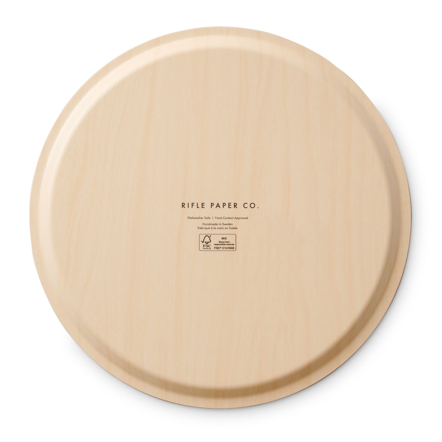 Rifle Paper Co - Garden Party Round Serving Tray - Findlay Rowe Designs