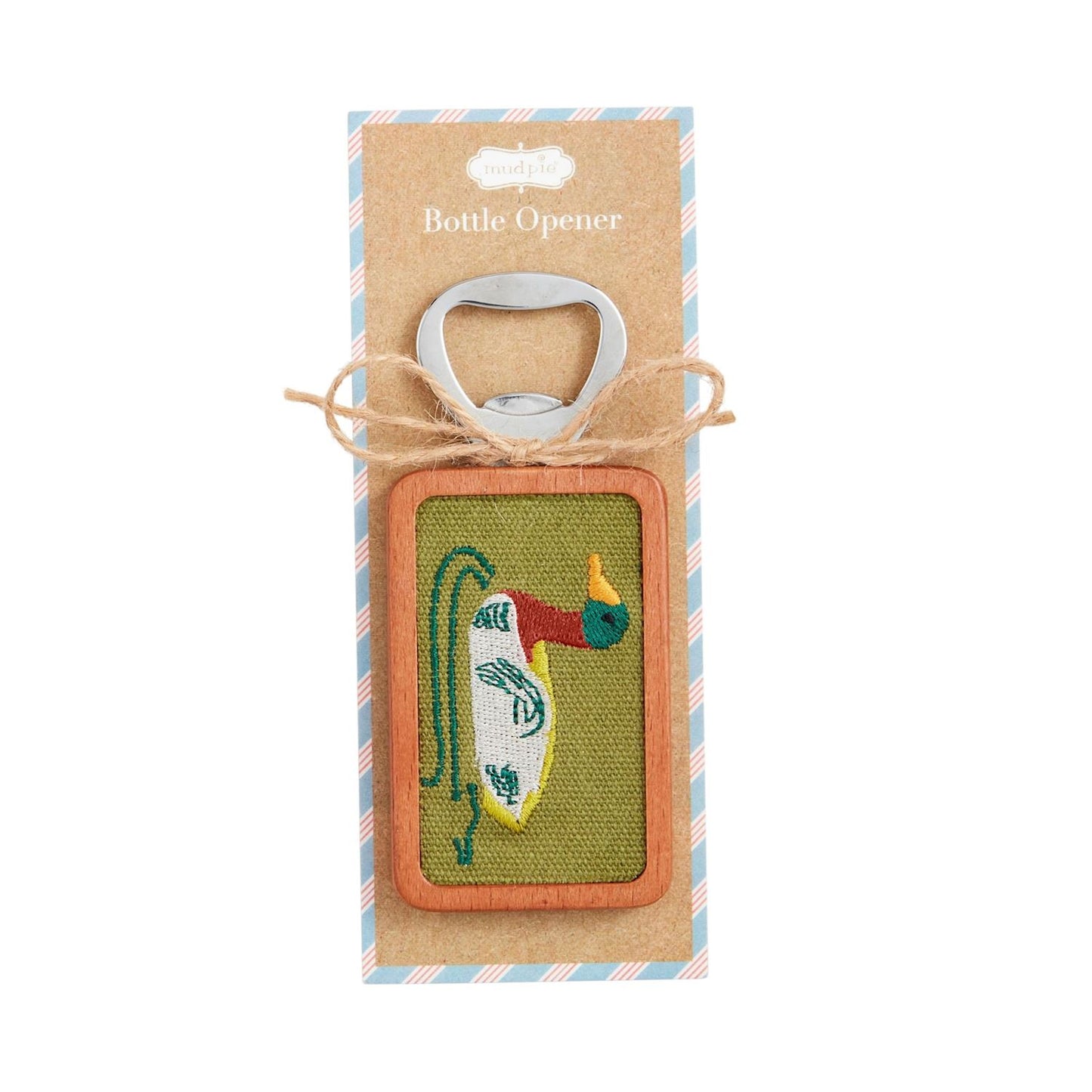 Mud Pie - Embroidered Bottle Opener
