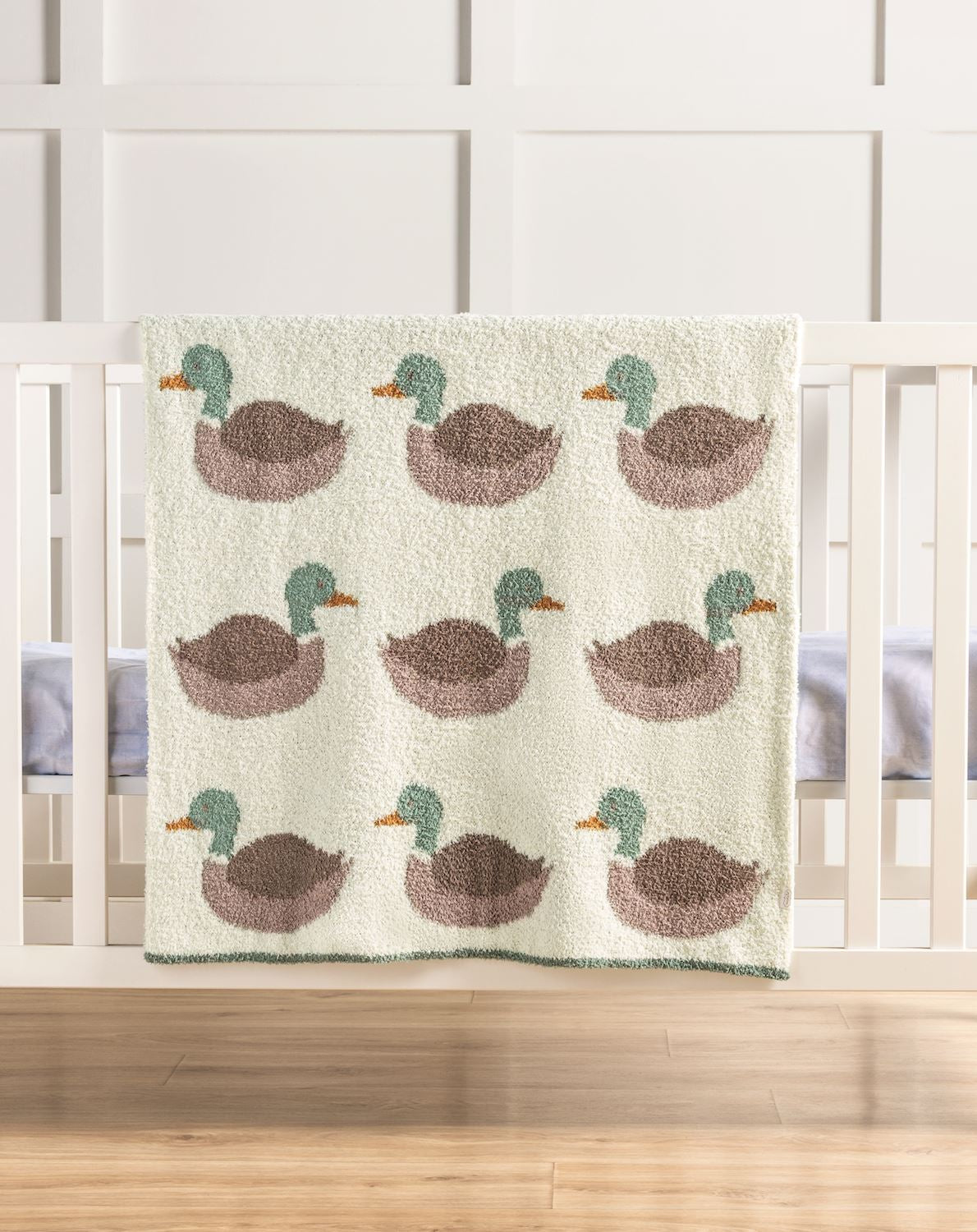 Mud Pie - Baby - Chenille Blanket - Mallard Duck - Findlay Rowe Designs