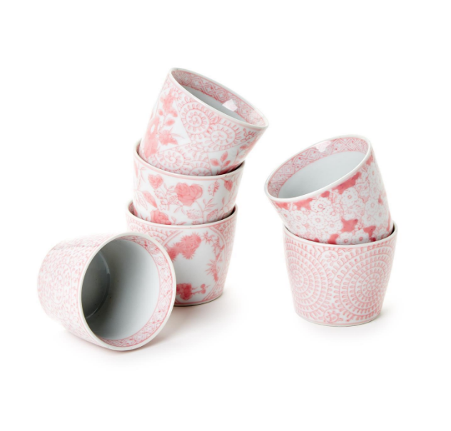 Pink Chinoiserie Small Cachepot - Findlay Rowe Designs