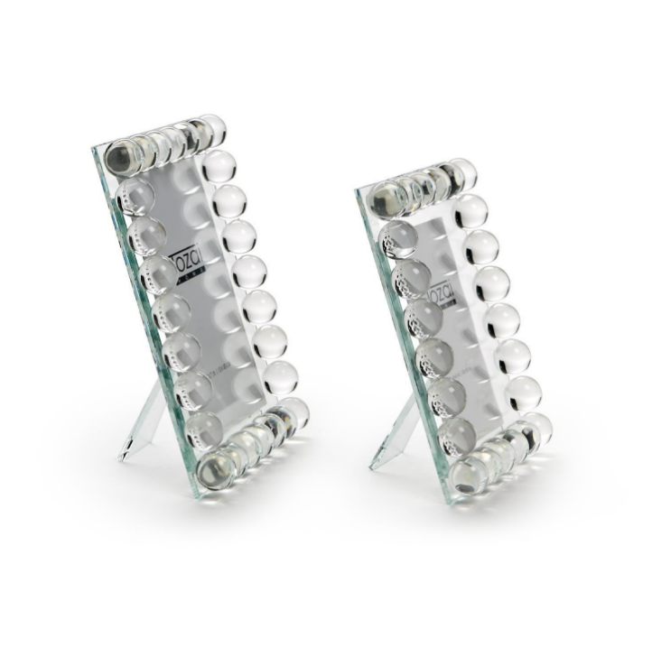 Frame - 4x6 or 5x7 - Bubbles Crystal Glass - Findlay Rowe Designs