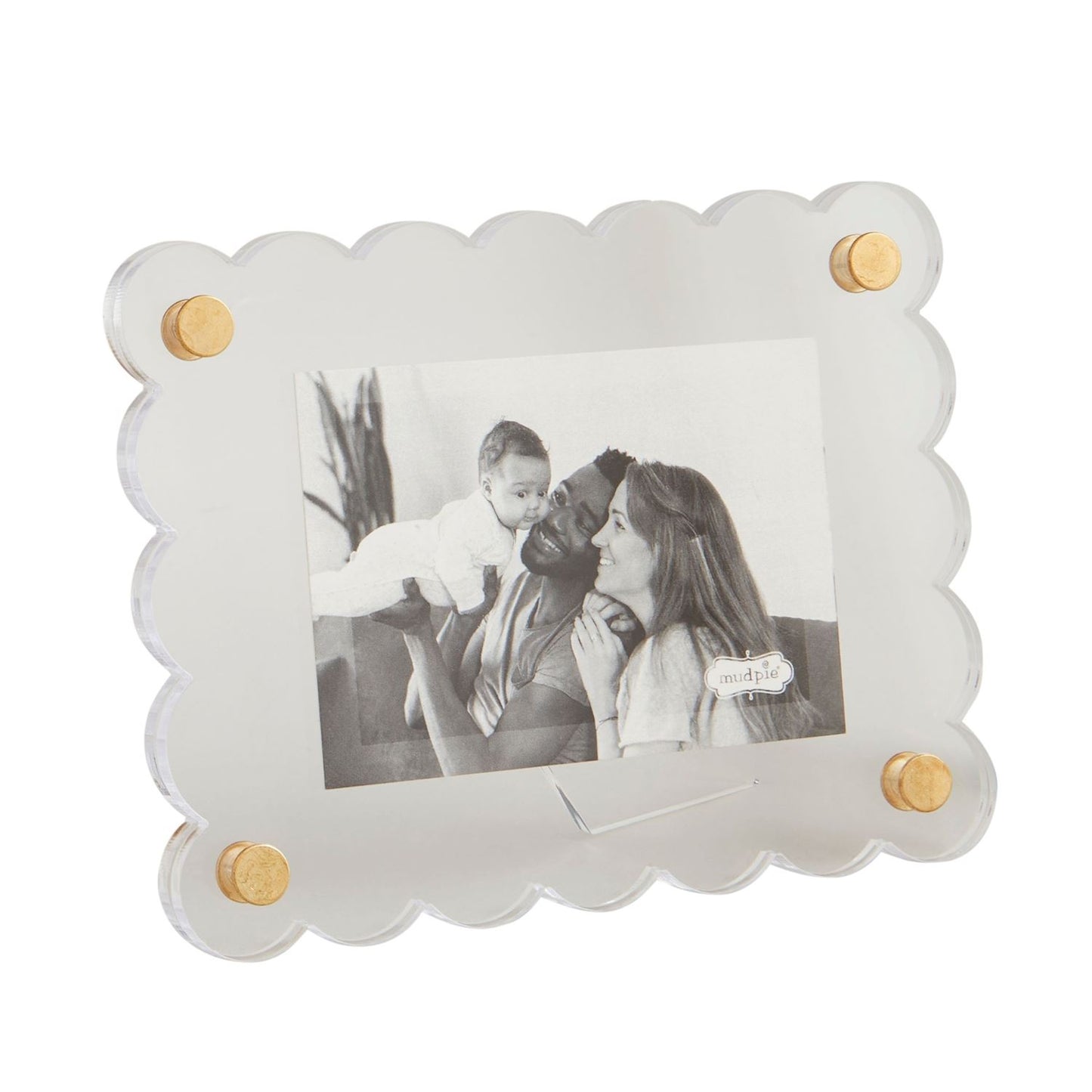 Mud Pie - Scallop Acrylic Frame