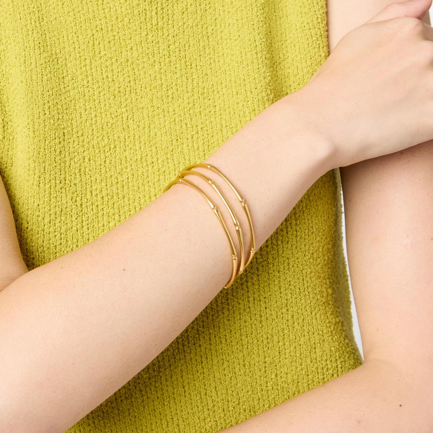 Julie Vos - Bracelet - Bamboo Bangle - Medium - Findlay Rowe Designs