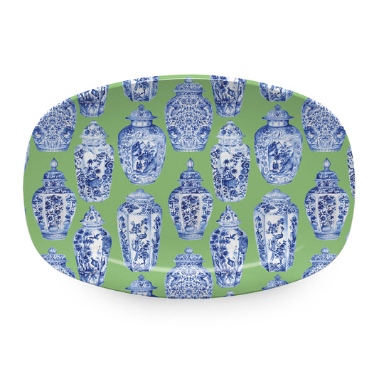 Mariposa - Platter - Canton Green - Findlay Rowe Designs