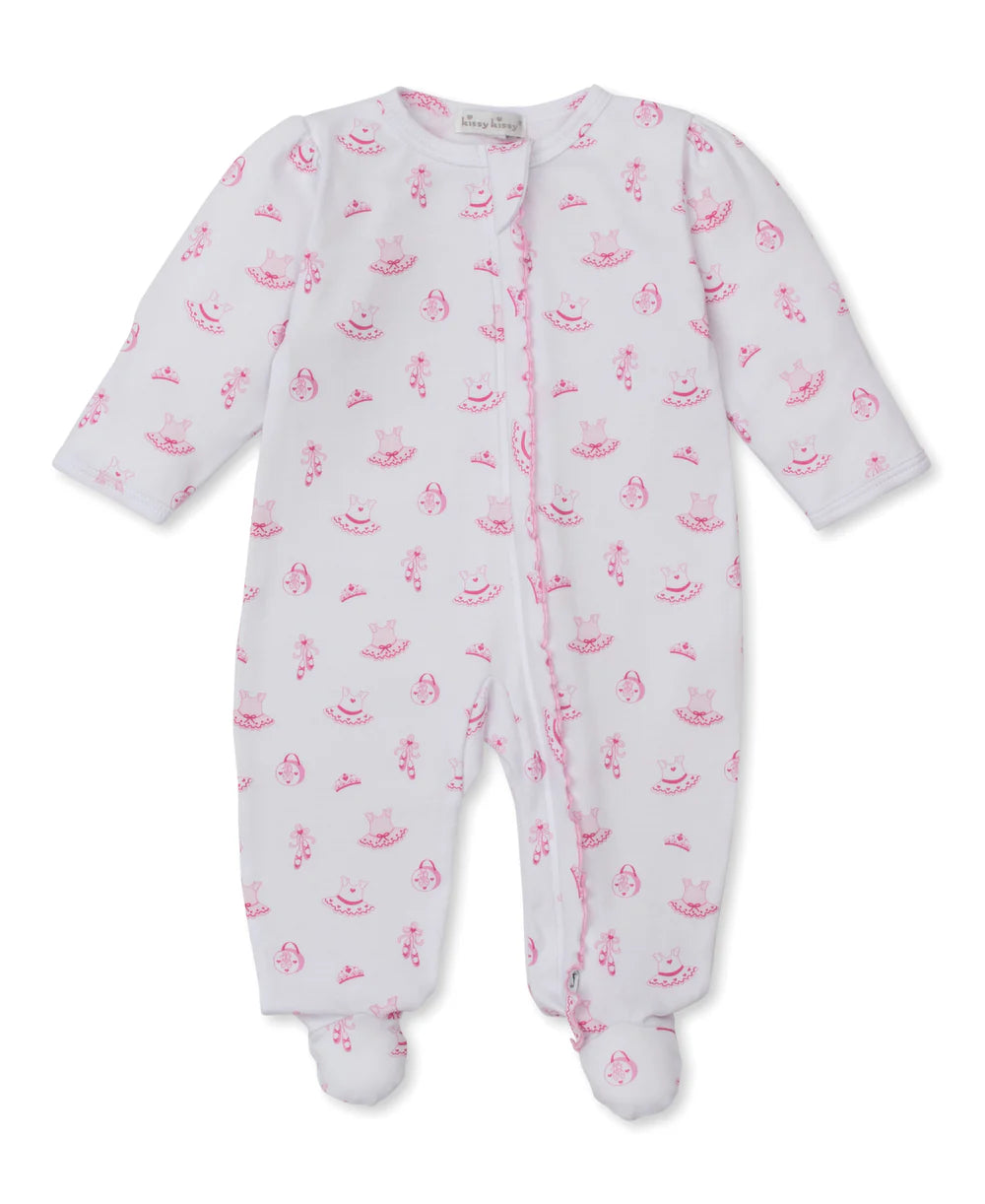 Kissy Kissy - Zip Footie - Ready to Dance - Findlay Rowe Designs