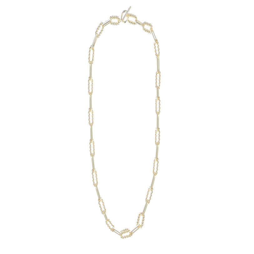 Natalie Wood - Necklace - She's Spicy - Mini Chain Link - Gold - Findlay Rowe Designs