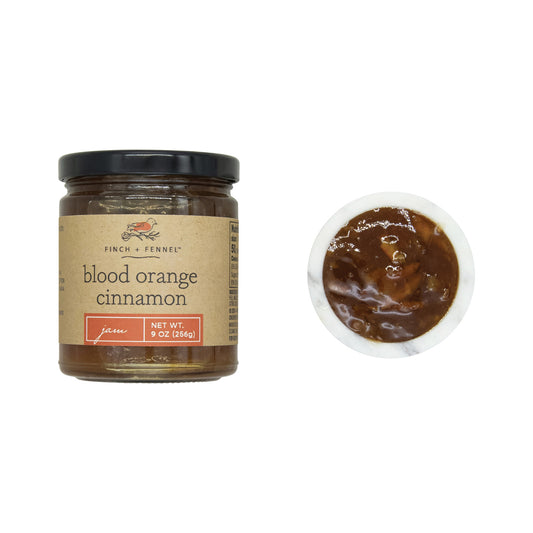 Finch and Fennel - Blood Orange Cinnamon Jam - 9oz - Findlay Rowe Designs