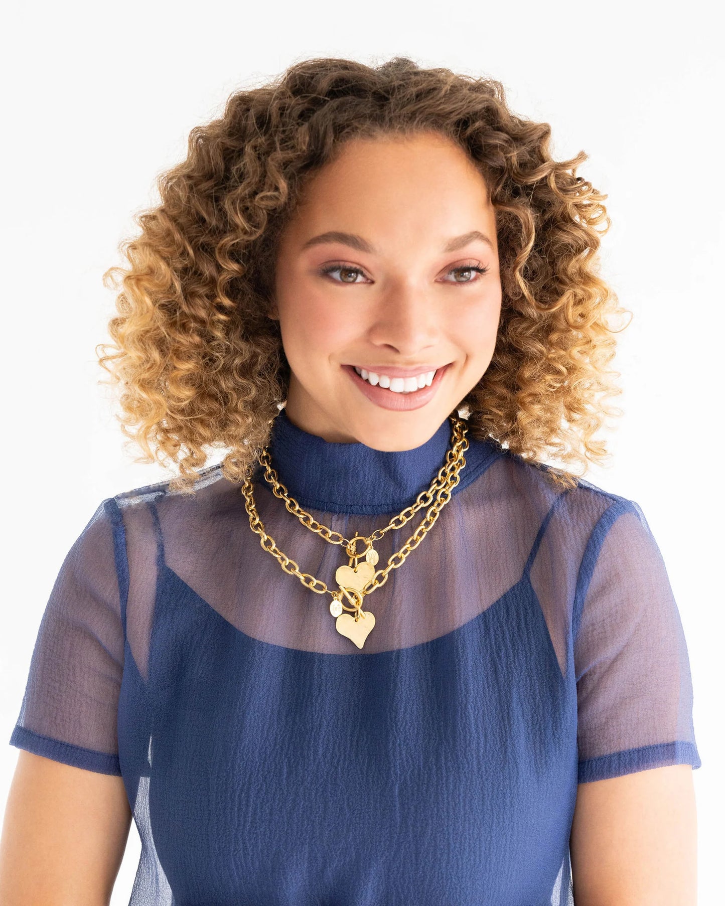 Susan Shaw - Necklace - Heart Toggle