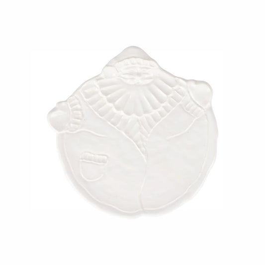 Clearance - Vietri - Pietra Natale Figural Santa Salad Plate - Findlay Rowe Designs