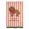 Mud Pie - Tea Towel - Dog Christmas Appliqué - Findlay Rowe Designs
