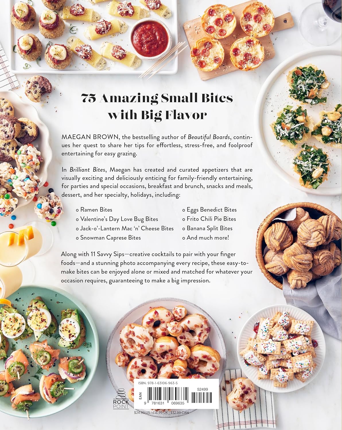 Brilliant Bites: 75 Amazing Small Bites for Any Occasion - Findlay Rowe Designs