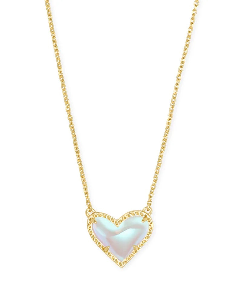 Kendra Scott - Ari Heart Neck - Dichroic Glass - Findlay Rowe Designs