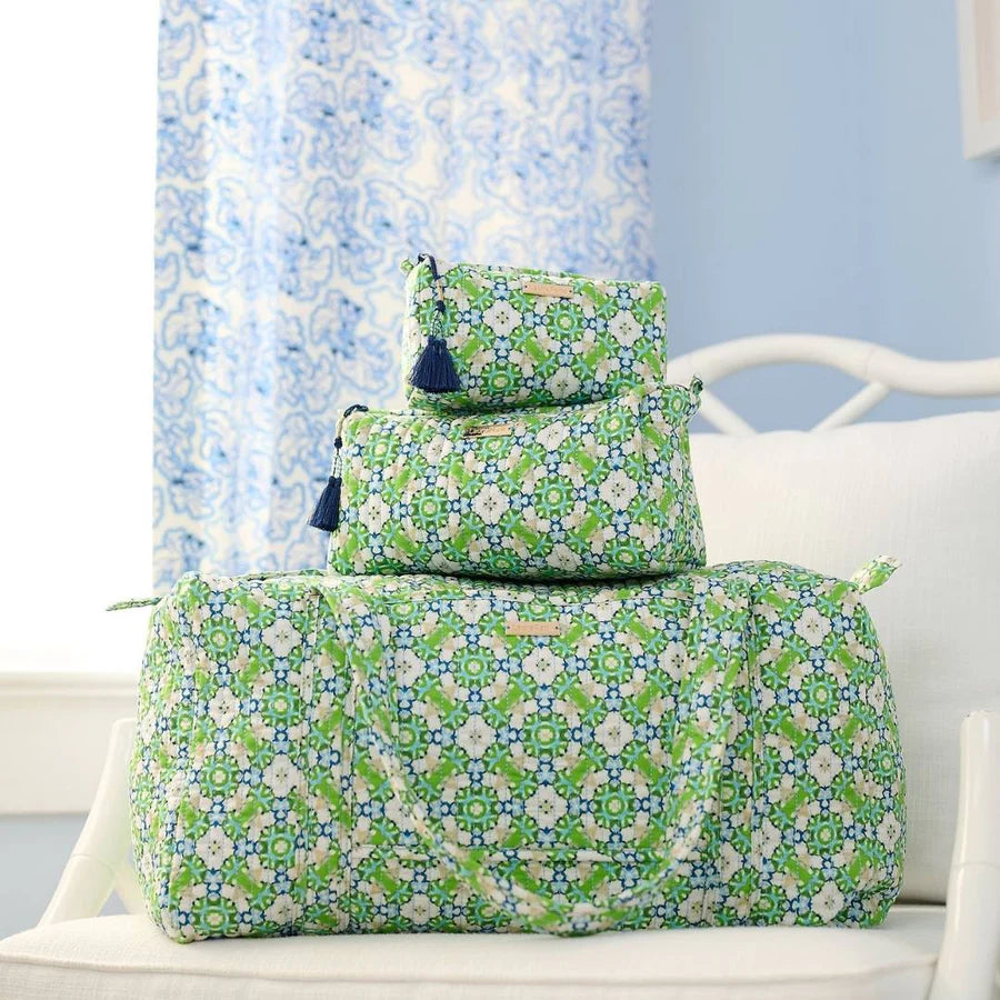 Laura Park - Cosmetic Bag - Quilted Signature - Serendipity - Large - Findlay Rowe Designs