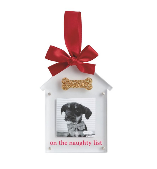 Mud Pie - Ornament - Acrylic Pet Photo Frame