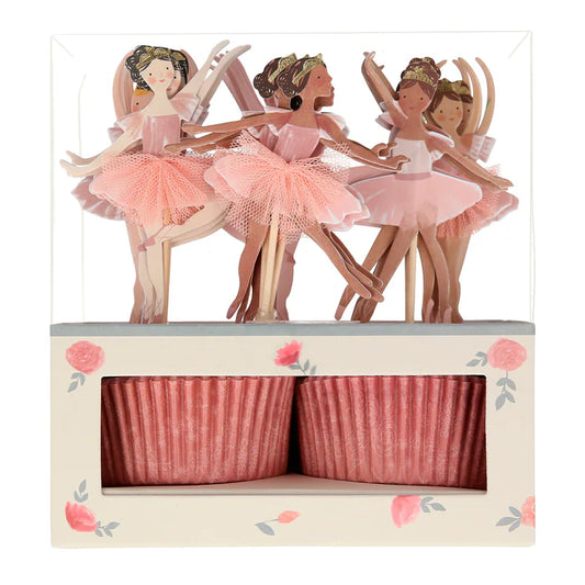 Meri Meri - Ballet Cupcake Kit - Findlay Rowe Designs