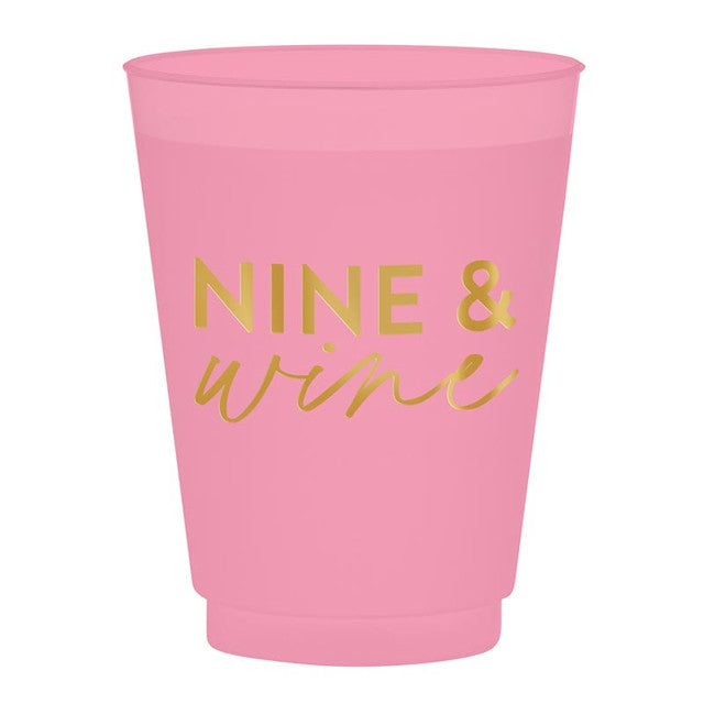 Slant - Party Cups - Nine and Wine - Set 6 - Findlay Rowe Designs