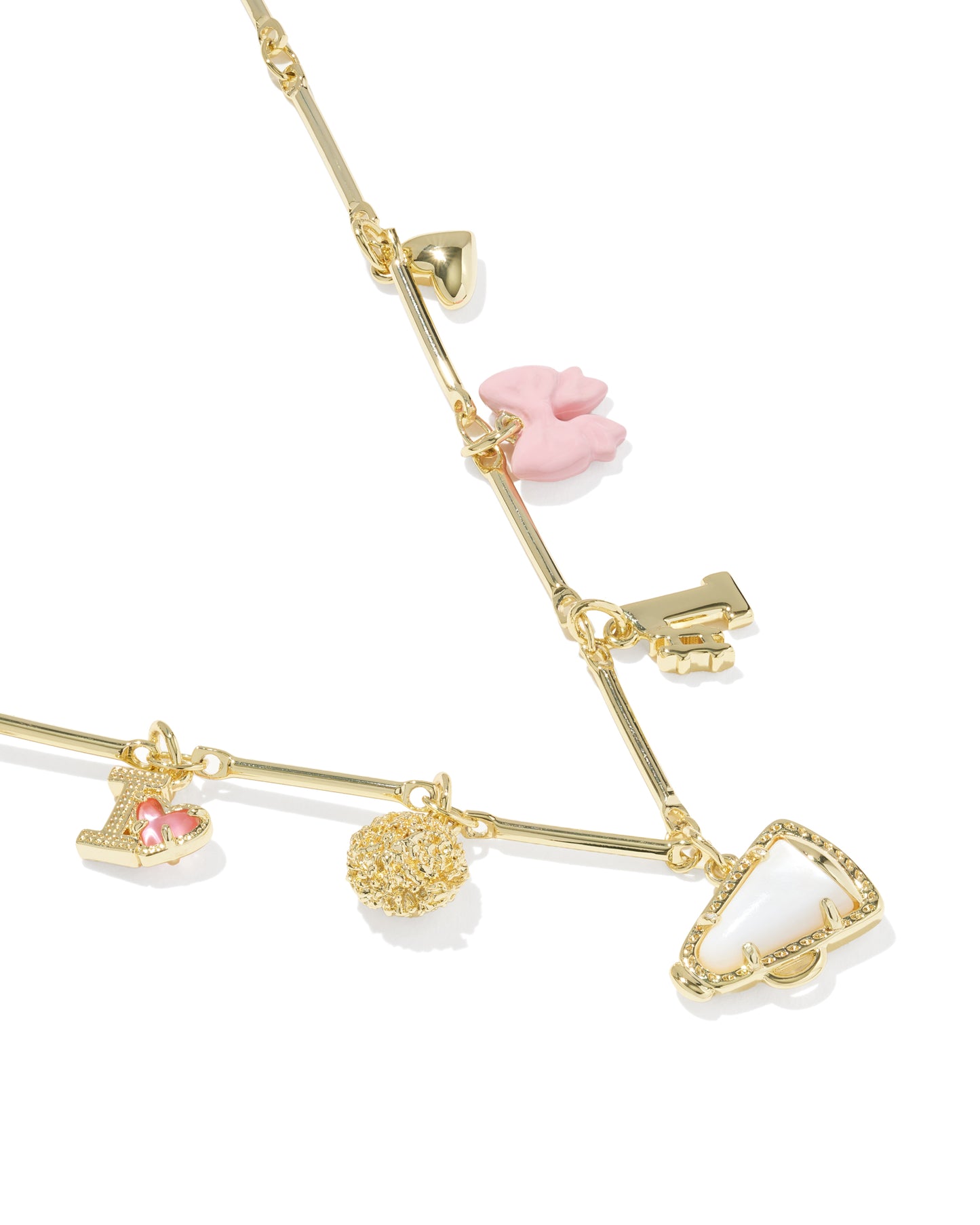 Kendra Scott - Necklace - Cheer Gold Charm - Findlay Rowe Designs