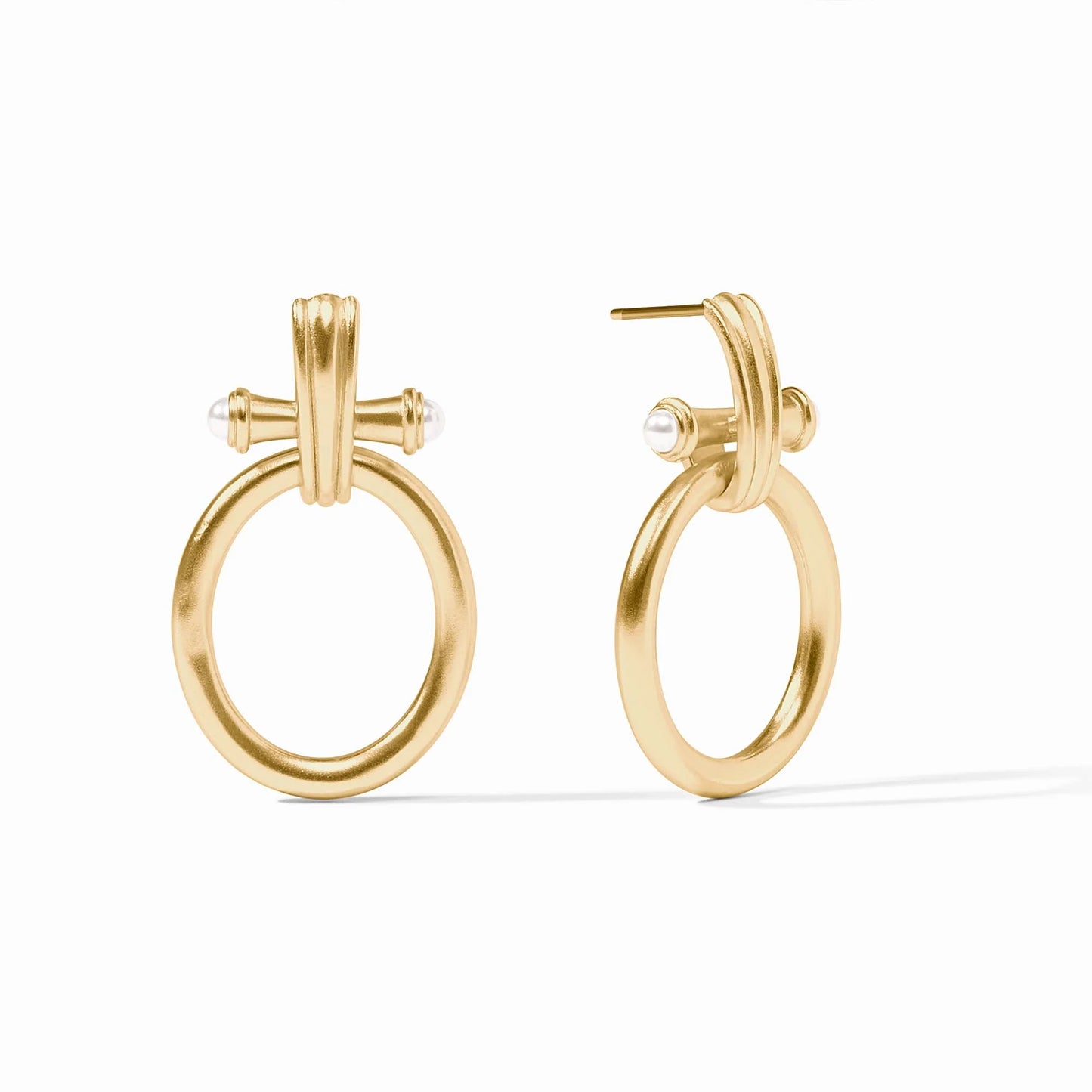 Julie Vos - Earring - Bamboo Doorknocker - Findlay Rowe Designs