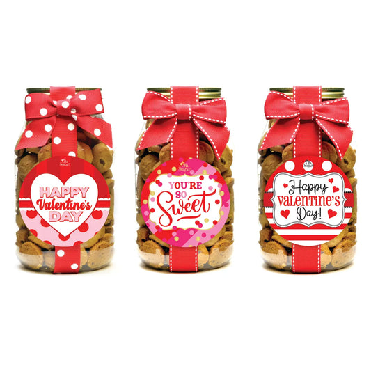 Oh Sugar! Cookies - Valentines Assorted - Quart