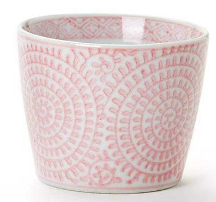 Pink Chinoiserie Small Cachepot - Findlay Rowe Designs