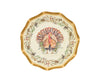 Sophistiplate - Wavy Edge Bowl - Turkey & Gourds
