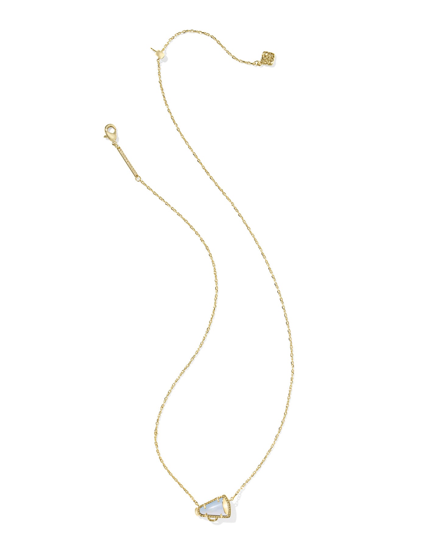 Kendra Scott - Necklace - Cheer Short Pendant Necklace - Gold Periwinkle Illusion