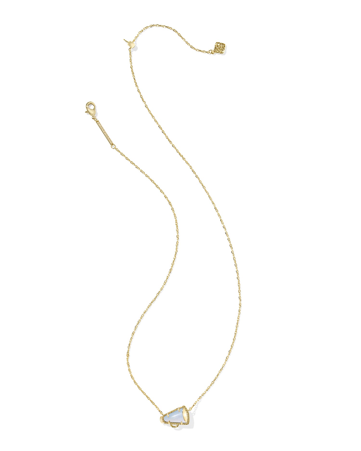 Kendra Scott - Necklace - Cheer Short Pendant Necklace - Gold Periwinkle Illusion - Findlay Rowe Designs