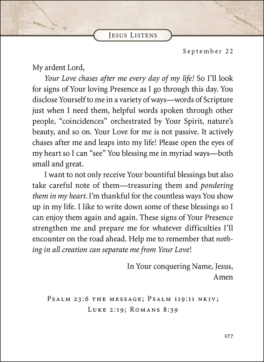 Jesus Listens - Findlay Rowe Designs