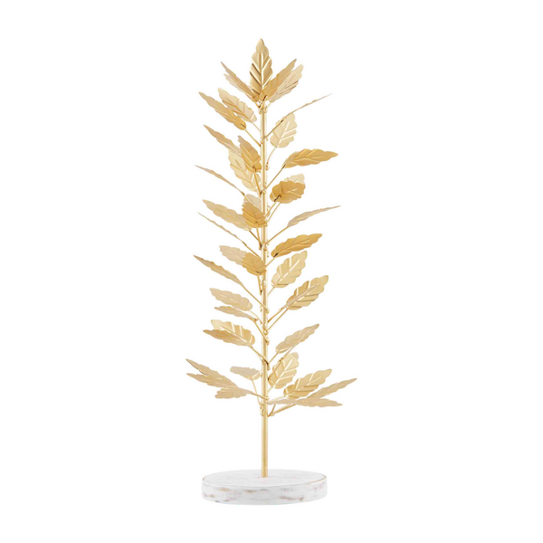 Mud Pie - Gold Metal Leaf Tree - Findlay Rowe Designs