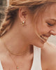 Kendra Scott - Necklace - Mini Elisa Dira Gold - Blue Lab Grown Opal - Findlay Rowe Designs