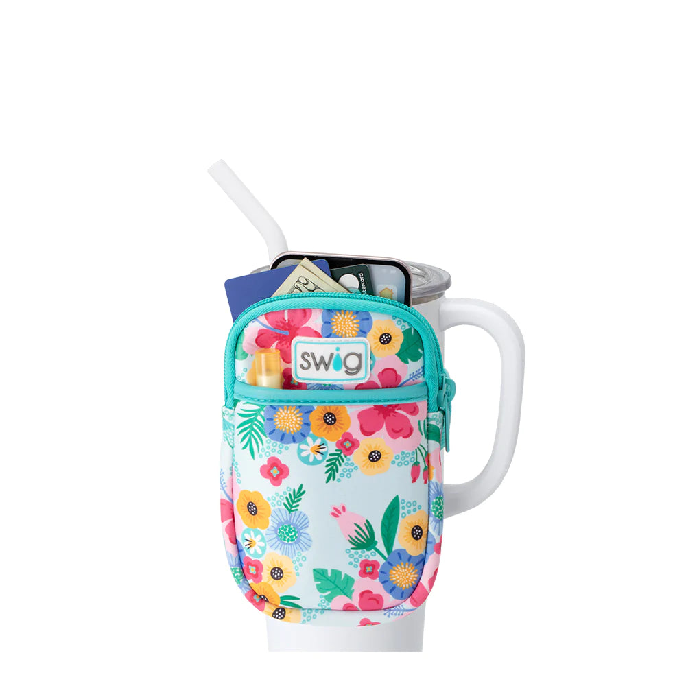 Swig - Mega Mug Pouch - Island Bloom - Findlay Rowe Designs
