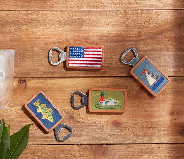 Mud Pie - Embroidered Bottle Opener