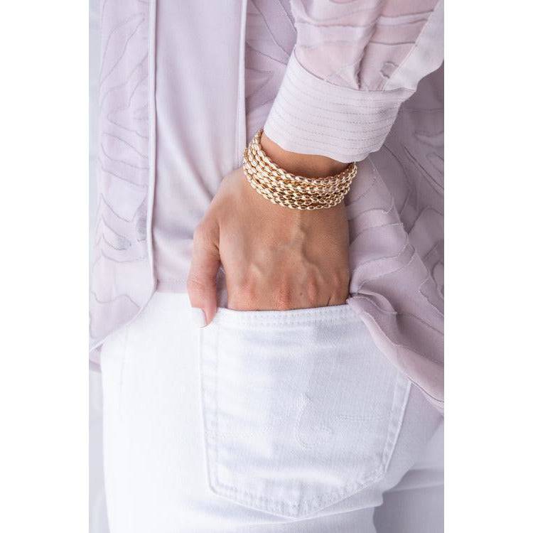 Enewton - Harmony Small Gold Bead Bracelet - Findlay Rowe Designs