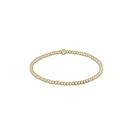 Enewton - classic gold 2.5mm bead bracelet - Findlay Rowe Designs