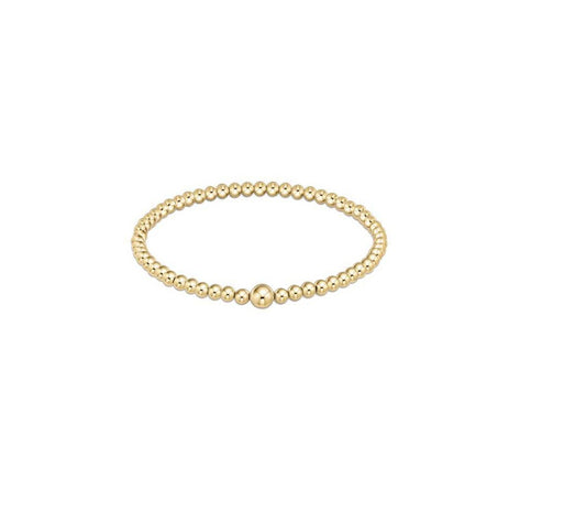 Enewton - Classic Gold 4mm Bead Bangle - Findlay Rowe Designs