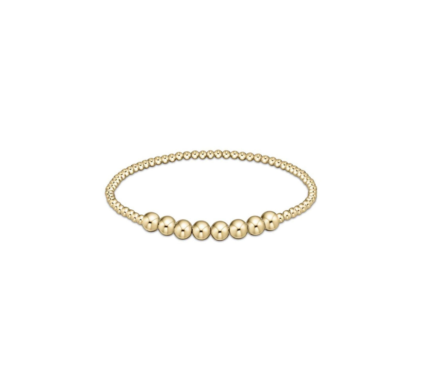 Enewton - Classic Gold Beaded Bliss 2.5mm Bead Bracelet - 5mm Gold - Findlay Rowe Designs