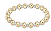 Enewton - Classic Grateful Pattern 6mm Bead Bracelet - Mixed Metal - Findlay Rowe Designs