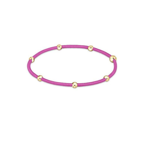 Enewton - "e"ssentials Hair Bracelet - Fuchsia - Findlay Rowe Designs