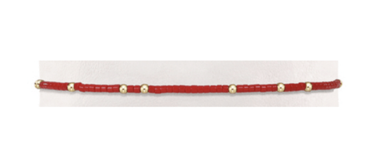 Enewton - Gameday Hope Unwritten Bracelet - Bright Red - Findlay Rowe Designs