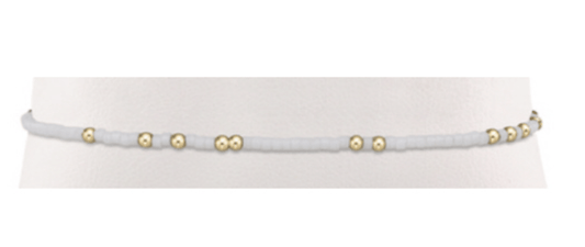 Enewton - Gameday Hope Unwritten Bracelet - White - Findlay Rowe Designs