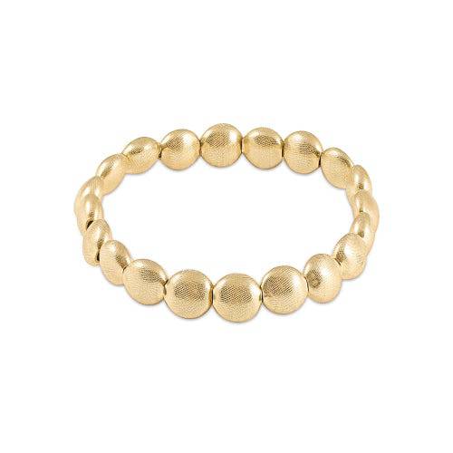 Enewton - HONESTY GOLD 10MM BEAD BRACELET, SMOOTH - Findlay Rowe Designs