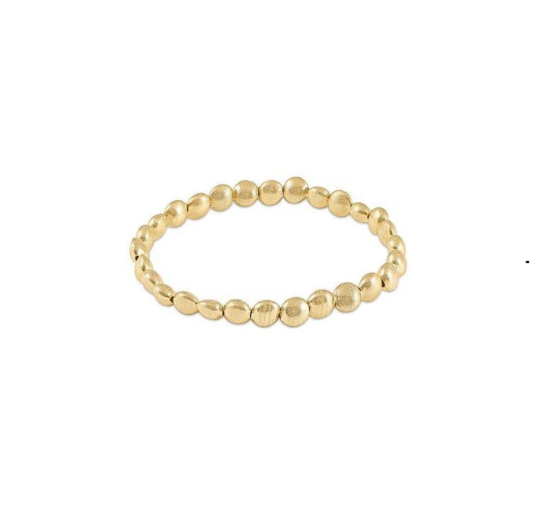 Enewton - Honesty gold 6mm bead bracelet - Findlay Rowe Designs