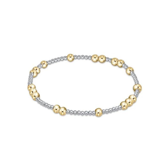 Enewton - Hope Unwritten 4mm Bead Bracelet - Mixed Metal - Findlay Rowe Designs