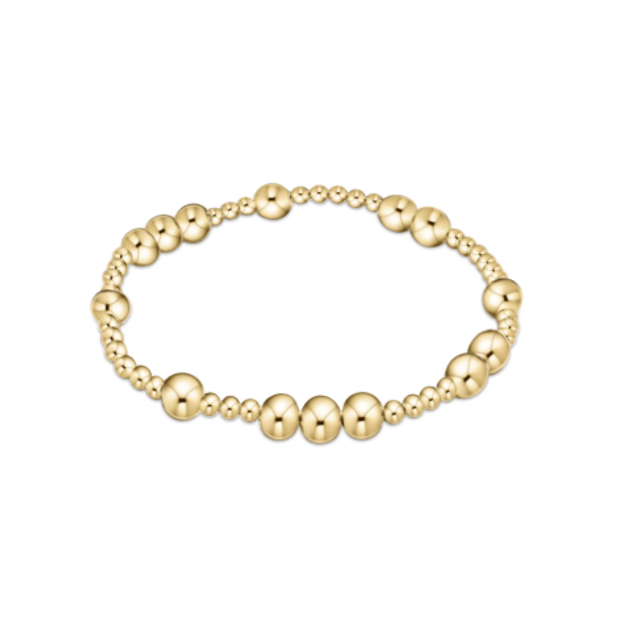 Enewton - Hope Unwritten 6mm Bead Bracelet - Gold - Findlay Rowe Designs