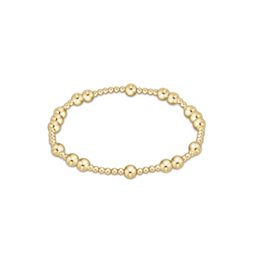 Enewton - Hope Unwritten 5mm Bead Bracelet - Gold - Findlay Rowe Designs