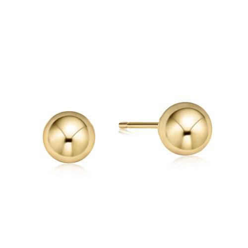 Enewton - classic 8mm ball stud - gold - Findlay Rowe Designs