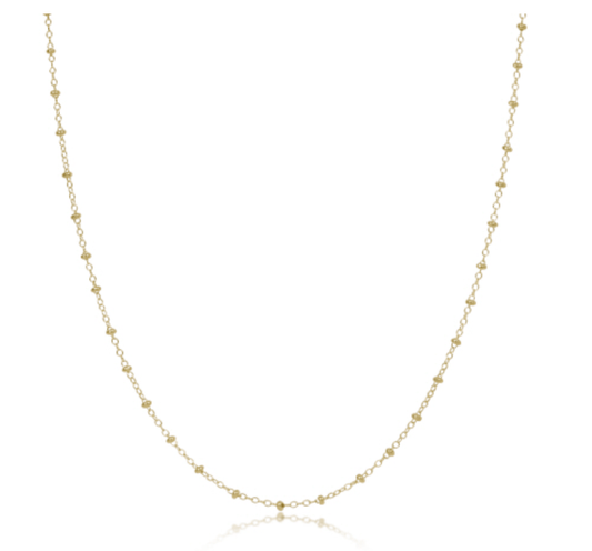 Enewton - choker simplicity chain gold - 2mm bead - gold - Findlay Rowe Designs