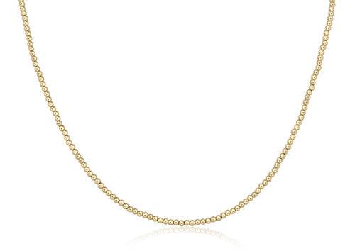 ENEWTON - 2.5MM BEAD 15" CLASSIC GOLD CHOKER